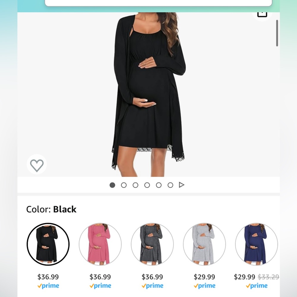 Nursing gown/robe